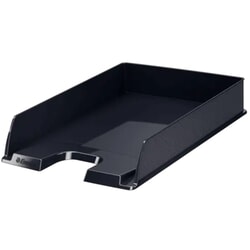 Dokumentu plaukts, melns, Esselte Vivida