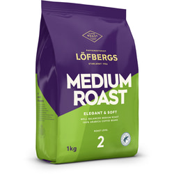 Kafija, pupiņu, Lofbergs, Medium roast, 1kg