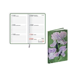 Plānotājs, Pocket flex, laminēti vāki, Green, BPG(10131006)