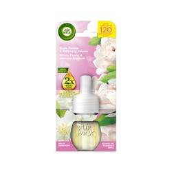 Gaisa atsvaidzinātāja Air Wick Electrical, White Peony & Jasmine Blossom aromāta rezerve 19ml