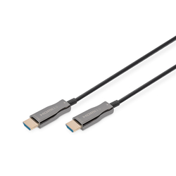 Video kabelis Digitus AOC HDMI - HDMI 2.0b, 10m, melns