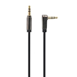 Audio kabelis Gembird 3.5mm - 3.5mm, 1m, melns