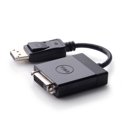 Video adapteris Dell DisplayPort 1.1a - DVI-D (18+1), melns