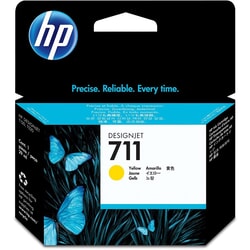 Tintes kasete HP Nr.711 (CZ132A), dzeltena