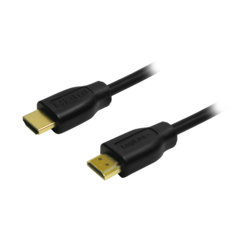 Video kabelis Logilink HDMI - HDMI 1.4, ar Ethernet, 1.5m, melns