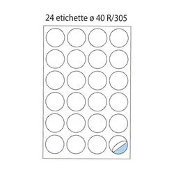 Uzlīmes apaļas MARKIN diametrs 40mm, 100 loksnes