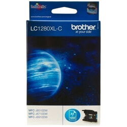 Tintes kasete Brother LC1280C XL, zila