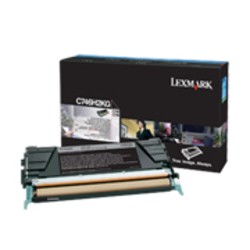 Tonera kasete Lexmark C746H2KG melns (12000lpp.)