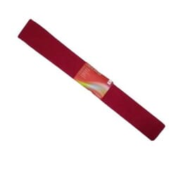 Kreppapīrs, bordo, 50x250cm