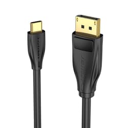 Video kabelis Vention USB-C - DisplayPort, 2m, melns