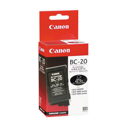 Tintes kasete Canon BC-20Bk, melna