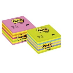 Līmlapiņas 76x76mm, asorti, 450lp., Post-it