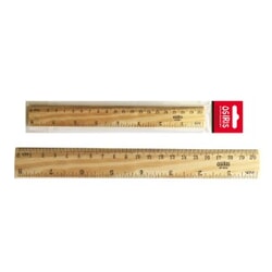 Lineāls 20 cm, koka, Osiris