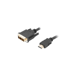Video kabelis Lanberg HDMI - DVI-D (18+1), 1.8m, melns