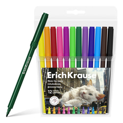 Flomāsteri 12 krāsas, Erich Krause Big City Cats