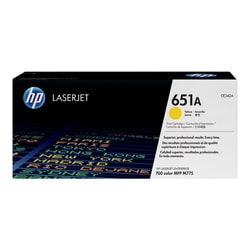 Tonera kasete HP 651A (CE342A), dzeltena