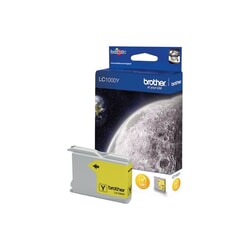 Tintes kasete Brother LC1000Y, dzeltena