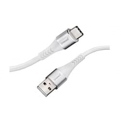 USB kabelis Intenso USB-A - USB-C, 2.0, PD 60W,  1.5m, balts