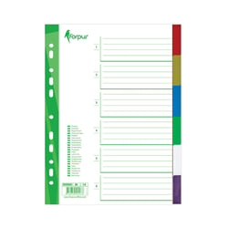 Dokumentu atdalītāji, 1-6, A4, Forpus