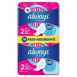 Higiēniskās paketes Always Ultra Super+, 16gab