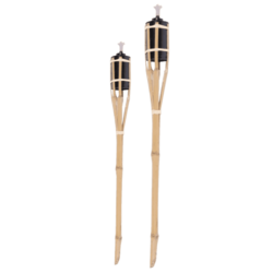 Eļļas lāpa, bambusa kāts, 120 cm