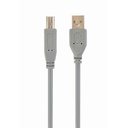USB kabelis Gembird USB-A - USB-B, 2.0, 1.8m, pelēks
