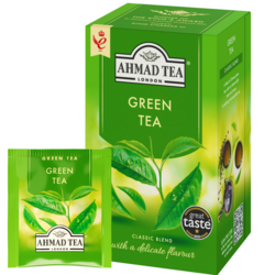 Zaļā tēja Ahmad, Green Tea, 20 gab.