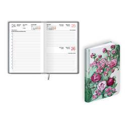 Plānotājs Mono Design, Flowers (10011319)