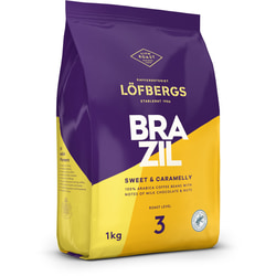 Kafija, pupiņu, Lofbergs Brazil, 1kg