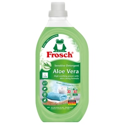 Veļas mazgāšanas līdzeklis Frosch ar alveju, universāls, 1,5l