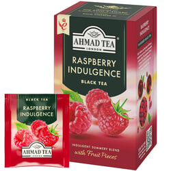 Melnā tēja Ahmad, Raspberry Indulgence, 20 gab.
