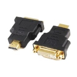 Video adapteris Gembird HDMI - DVI-D (24+1), melns