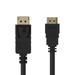 Video kabelis Gembird DisplayPort 1.2 - HDMI, 3m, melns
