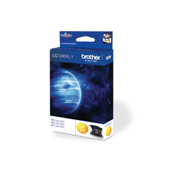 Tintes kasete Brother LC1280Y XL, dzeltena