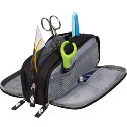 Penālis, melns, 23x12x8cm, Wedo