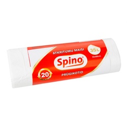 Atkritumu maisi 35L, 20gb. balti