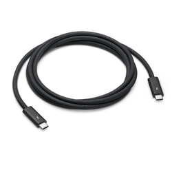 USB kabelis Apple USB-C - USB-C, Thunderbolt 4, 100W, 1.8m, melns