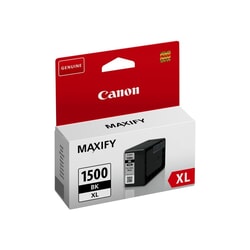 Tintes kasete Canon PGI-1500XL Bk, melna