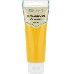 Akrila krāsa 120ml, dzeltena