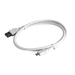 USB kabelis Gembird USB-A - Micro USB, 2.0, 1 m, balts