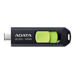 Atmiņa USB flash Adata UC300 64GB, USB 3.2, melna