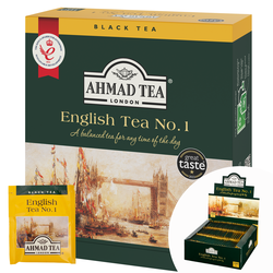 Melnā tēja Ahmad, English Tea No. 1, 100 gab.