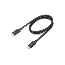 USB kabelis Lenovo USB-C - USB-C, Thunderbolt 4, PD 100W, 8K60Hz, 70cm, melns