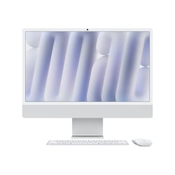 Dators All-in-One Apple iMac 24", CPU M4 10-core, RAM 24GB, SSD 512GB, macOS Sequoia 15.0, sudraba