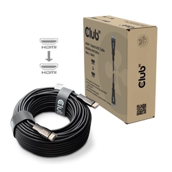 Video kabelis Club3D AOC HDMI - HDMI 2.1, 50m, melns