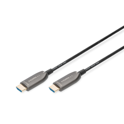 Video kabelis Digitus AOC HDMI - HDMI 2.1, 10m, melns