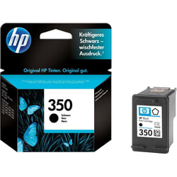 Tintes kasete HP Nr.350 (CB335EE#UUS), melna