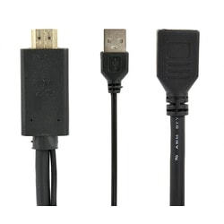 Video adapteris Gembird HDMI - DisplayPort, 10cm, melns