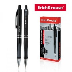 Automātiskais zīmulis ERICH KRAUSE MEGAPOLIS, 0.5 mm, melns