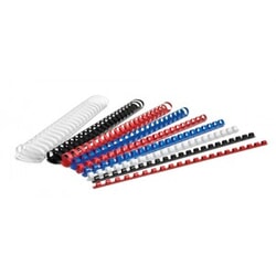 Spirāles iesiešanai, 10mm, baltas, 100gab., Forpus